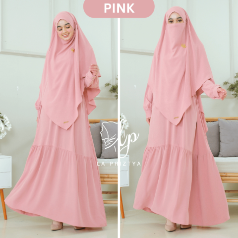 Detail Gamis Rizkiya