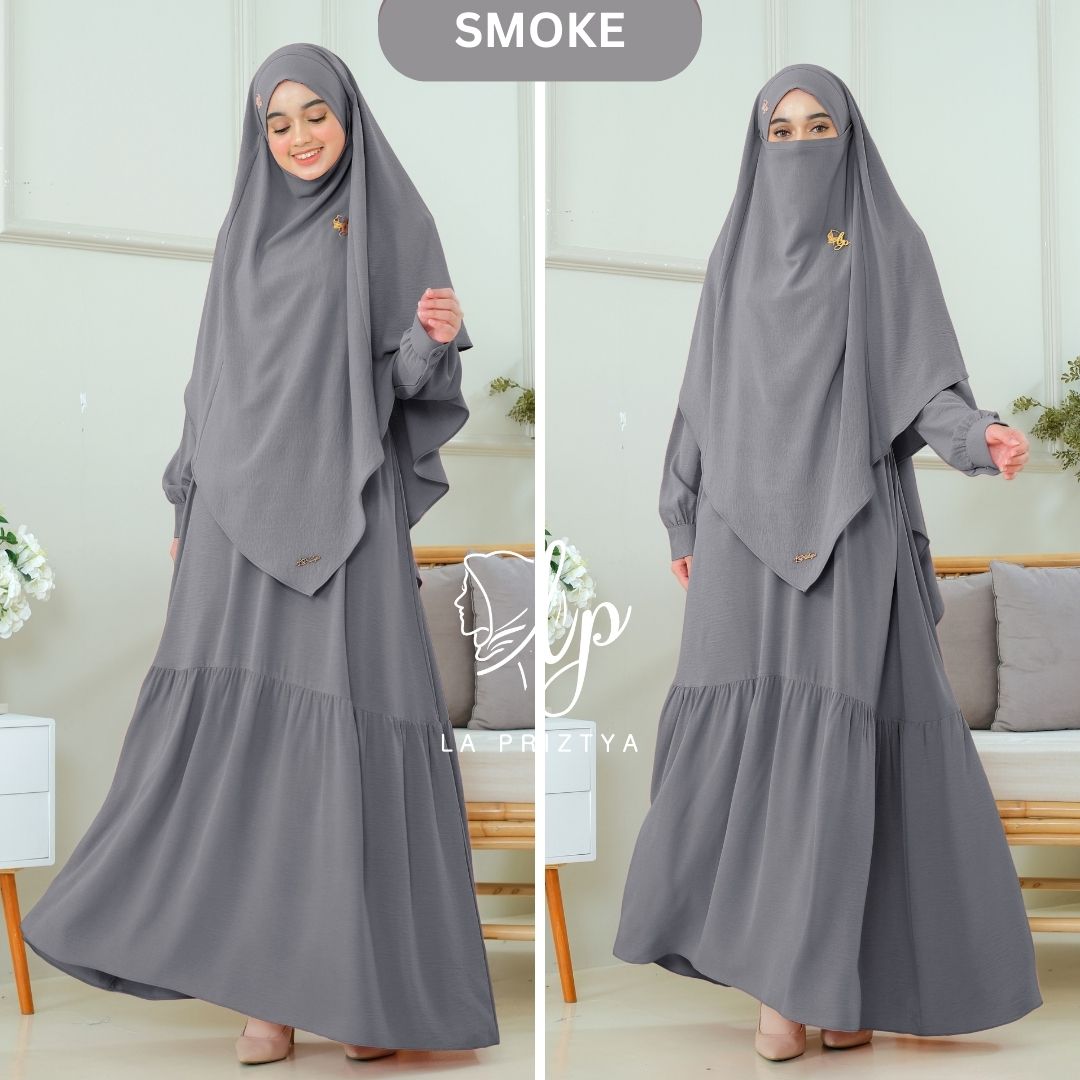 Detail Gamis Rizkiya