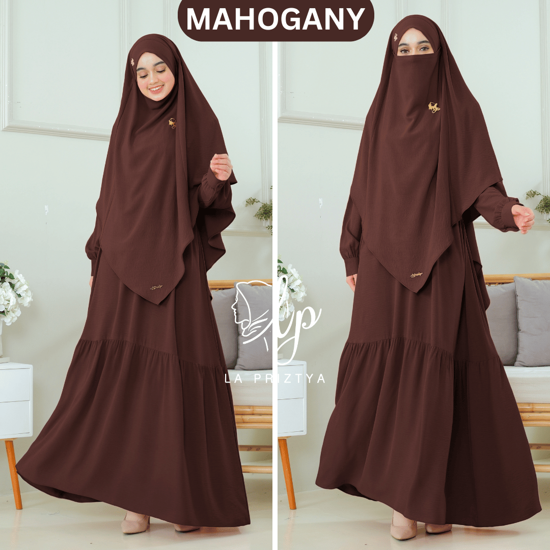 Detail Gamis Rizkiya